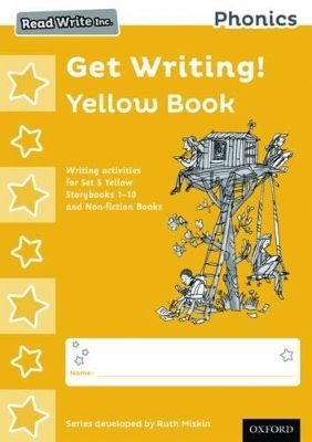 Read Write Inc. Phonics: Get Writing! Yellow Book Pack of 10 book
