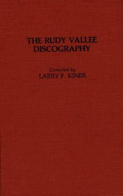 Rudy Vallee Discography book