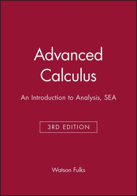 Sea Advanced Calculus Third Edition by Watson Fulks