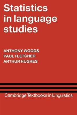 Statistics in Language Studies by Anthony Woods