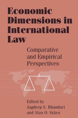 Economic Dimensions in International Law book