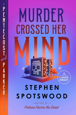 Murder Crossed Her Mind: A Pentecost and Parker Mystery book