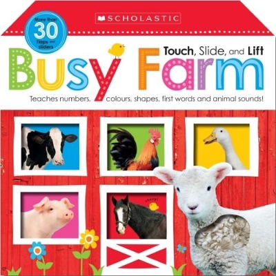 Touch Slide and Lift: Busy Farm book