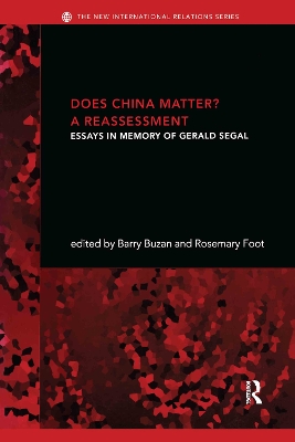 Does China Matter? book