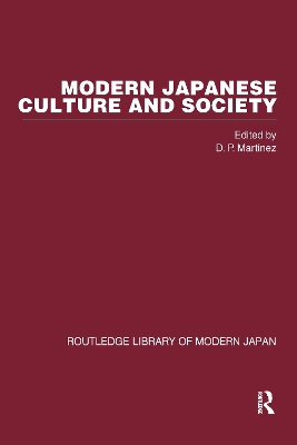 Modern Japanese Culture and Society book