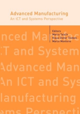 Advanced Manufacturing book