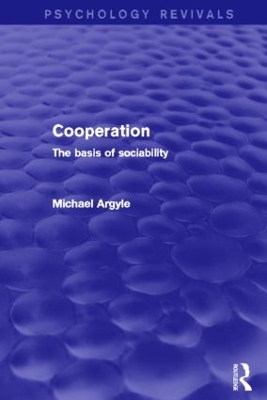 Cooperation by Michael Argyle