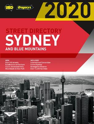 Sydney & Blue Mountains Street Directory 2020 56th ed: Including Truckies book