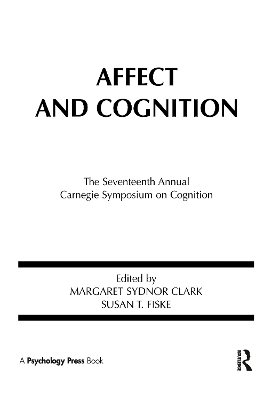 Affect and Cognition book