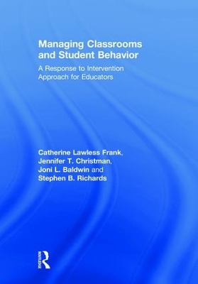 Managing Classrooms and Student Behavior book