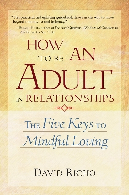 How To Be An Adult In Relationships book