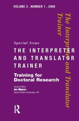 Training for Doctoral Research book