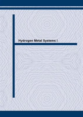 Hydrogen Metal Systems book