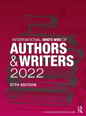 International Who's Who of Authors and Writers 2022 book