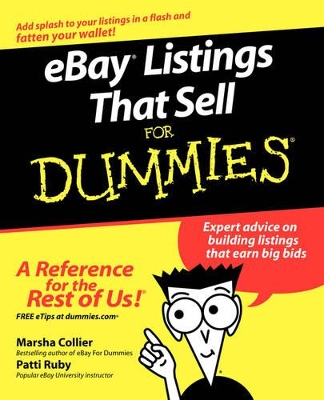 eBay Listings That Sell For Dummies book