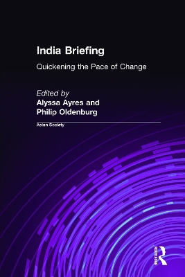 India Briefing: 2001 by Alyssa Ayres