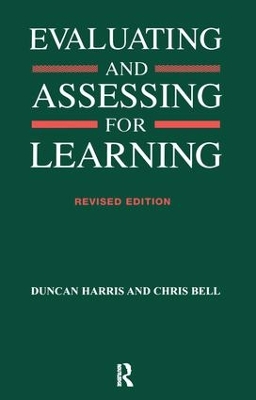 Evaluating and Assessing for Learning book