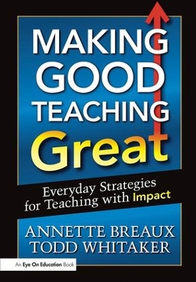 Making Good Teaching Great book