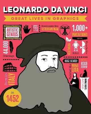 Great Lives in Graphics: Leonardo Da Vinci book