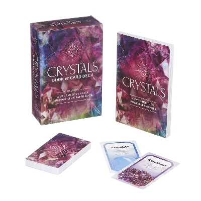 Crystals Book & Card Deck: Includes a 52-Card Deck and a 160-Page Illustrated Book book