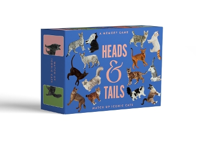 Heads & Tails: A Cat Memory Game Cards: Match up iconic cats book