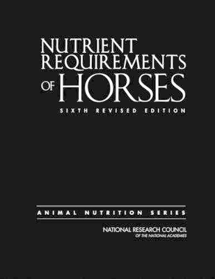 Nutrient Requirements of Horses book