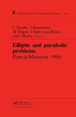 Elliptic and Parabolic Problems: Pont-A-Mousson 1994, Volume 325 book