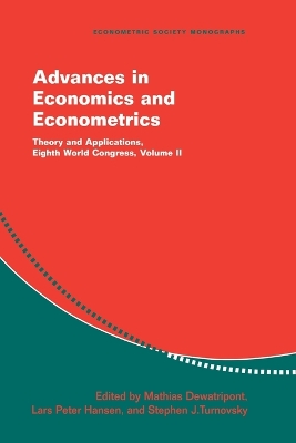 Advances in Economics and Econometrics by Mathias Dewatripont
