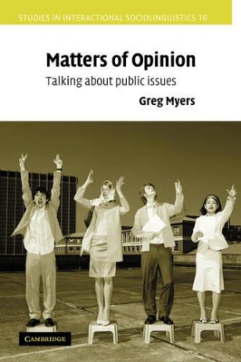 Matters of Opinion book