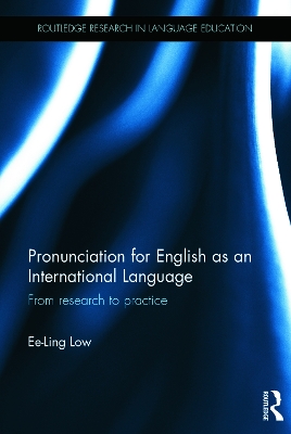 Pronunciation for English as an International Language book