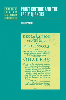 Print Culture and the Early Quakers book