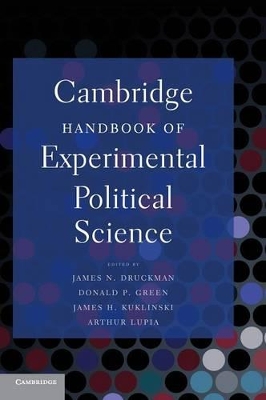 Cambridge Handbook of Experimental Political Science book