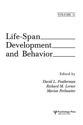 Life-Span Development and Behavior by David L. Featherman