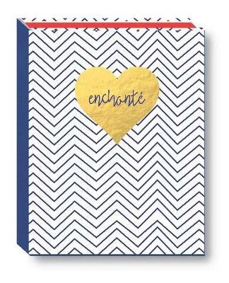 French Stationery: A5 Notebook: 128pp lined hardback notebook book