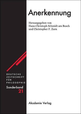 Anerkennung book