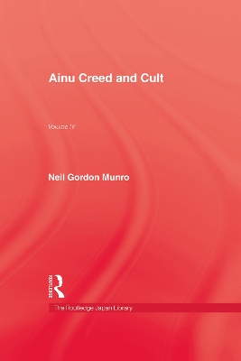 Ainu Creed & Cult book