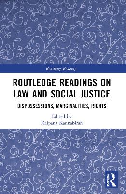 Routledge Readings on Law and Social Justice: Dispossessions, Marginalities, Rights book