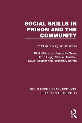 Social Skills in Prison and the Community: Problem-Solving for Offenders book