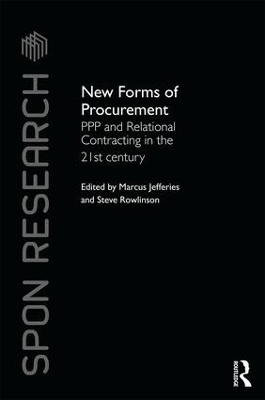 New Forms of Procurement book