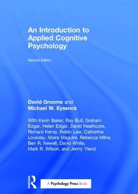 An An Introduction to Applied Cognitive Psychology by David Groome