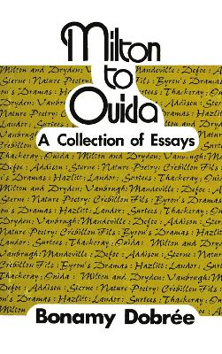 Milton to Ouida: A Collection of Essays book