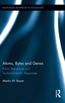 Atoms, Bytes and Genes: Public Resistance and Techno-Scientific Responses by Martin W. Bauer