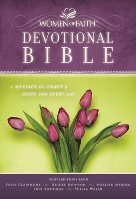 NKJV, The Women of Faith Devotional Bible, Hardcover book