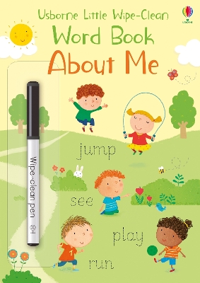 Little Wipe-Clean Word Book About Me book