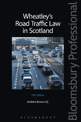 Wheatley's Road Traffic Law in Scotland book