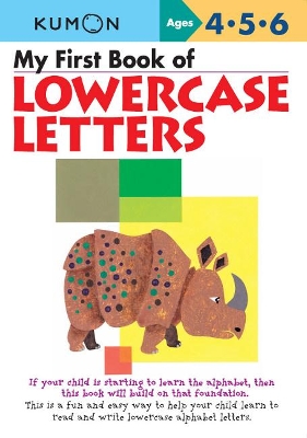 My First Book of Lowercase Letters book