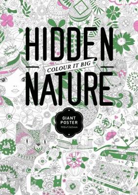 Hidden Nature Colouring Poster book