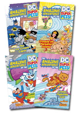 The Amazing Adventures of the DC Super-Pets - Set of 4 Books book