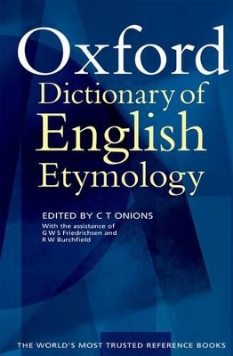 Oxford Dictionary of English Etymology book