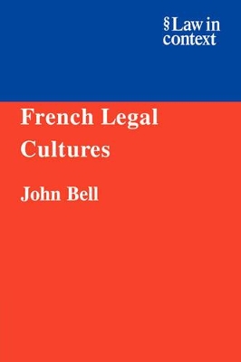 French Legal Cultures book